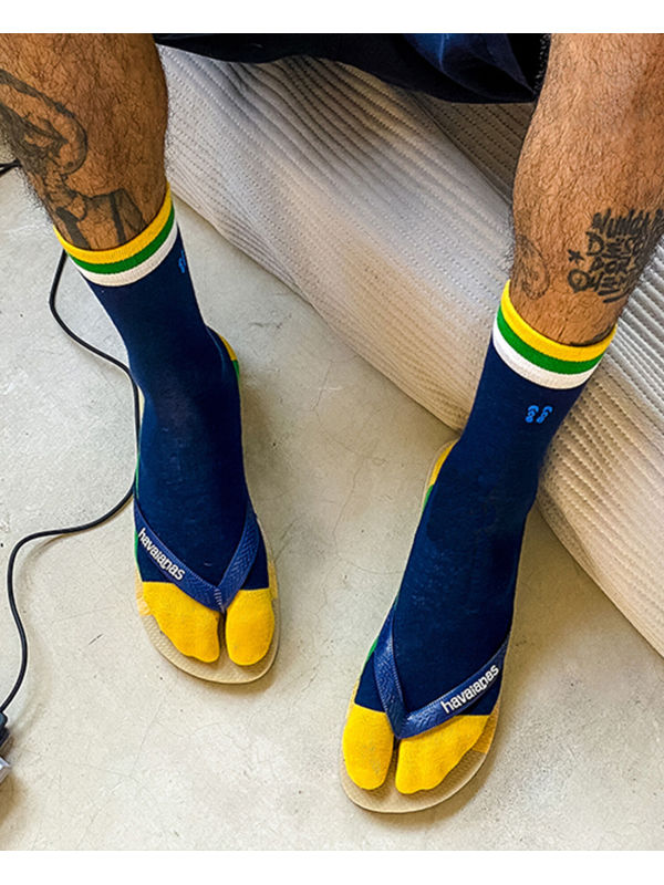 Havaianas Socks Brasil - NAVY BLUE