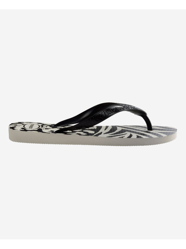 Havaianas Top Animals - WHITE/BLACK