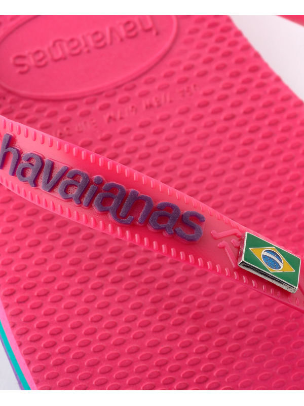 Havaianas Brasil Layers - PINK ELECTRIC