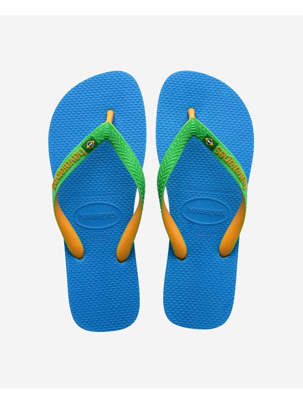 Havaianas Brasil Mix - TURQUOISE/POP YELLOW