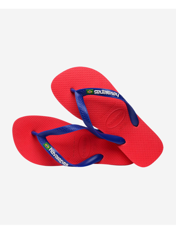 Havaianas Brasil Logo - RUBY RED/RUBY RED