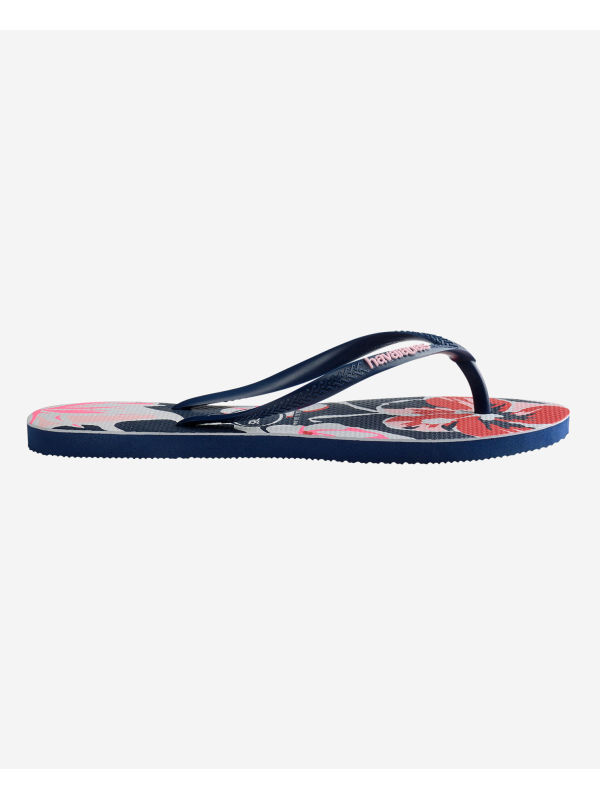 Havaianas Slim Floral Basic - NAVY BLUE/NAVY BLUE