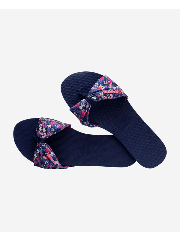 Havaianas You Saint Tropez Print - NAVY BLUE