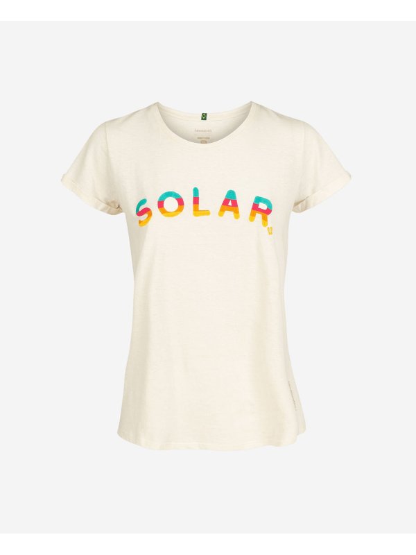 Havaianas T-Shirt Solar - OFF WHITE