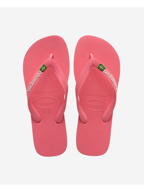 Havaianas Brasil Logo - PINK PORCELAIN
