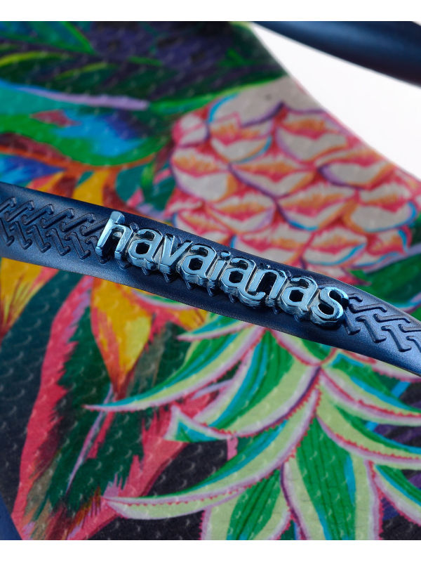 Havaianas Slim Tropical - NAVY BLUE