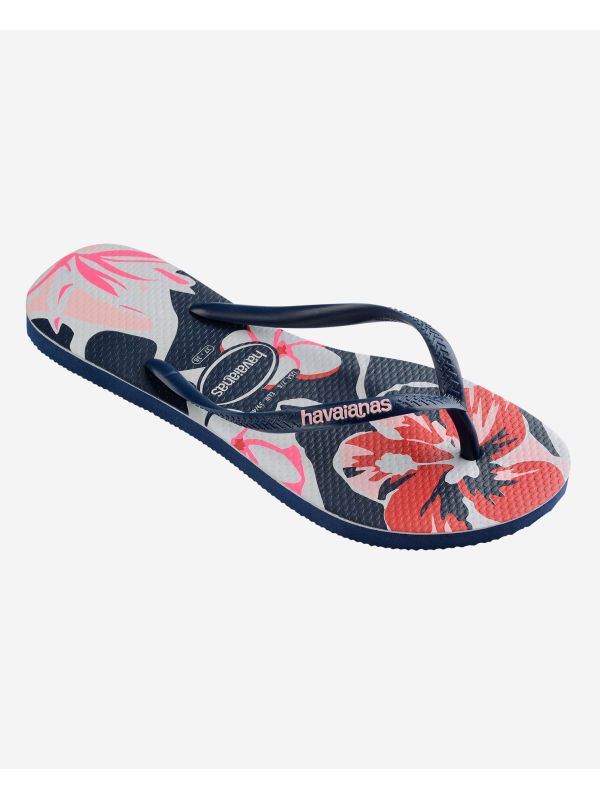 Havaianas Slim Floral Basic - NAVY BLUE/NAVY BLUE