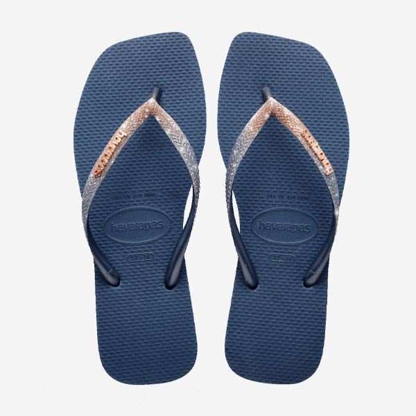 Havaianas Square Glitter - INDIGO BLUE