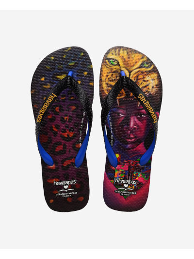 Havaianas Favela Creations - BLACK