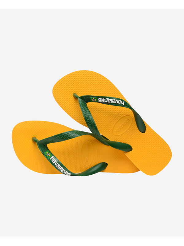 Havaianas Brasil Logo - POP YELLOW