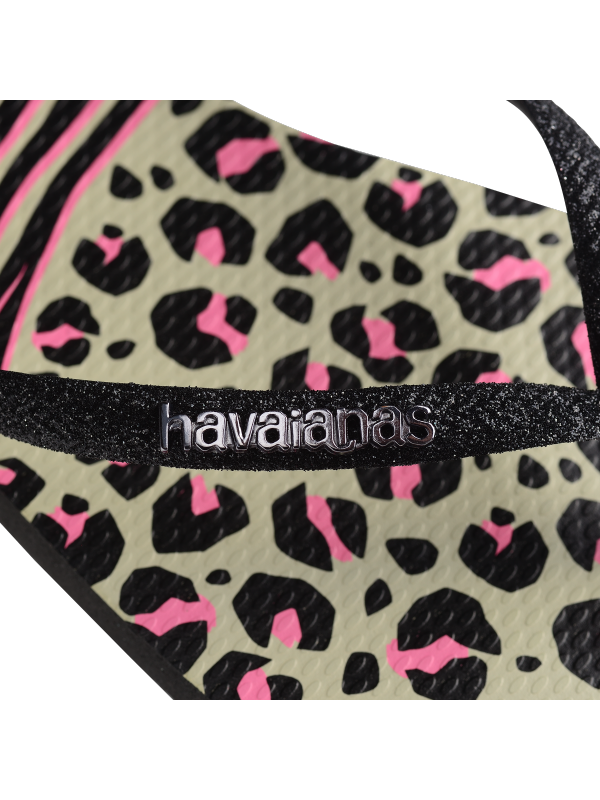 Havaianas Slim Animals Mix - BLACK/GREY