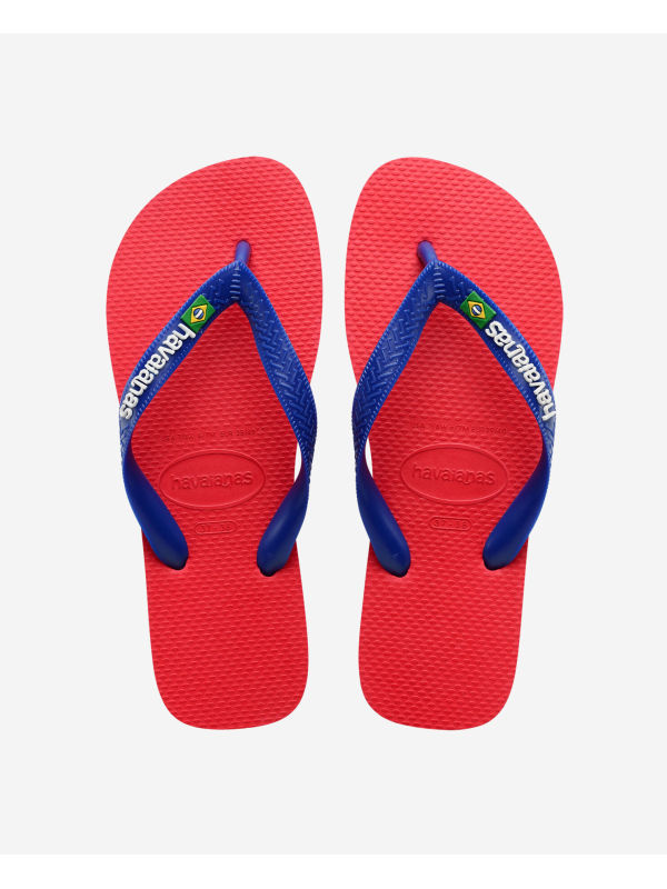 Havaianas Brasil Logo - RUBY RED/RUBY RED