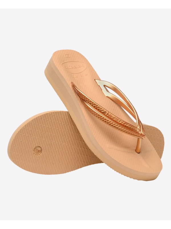 Havaianas Wedges - GOLDEN
