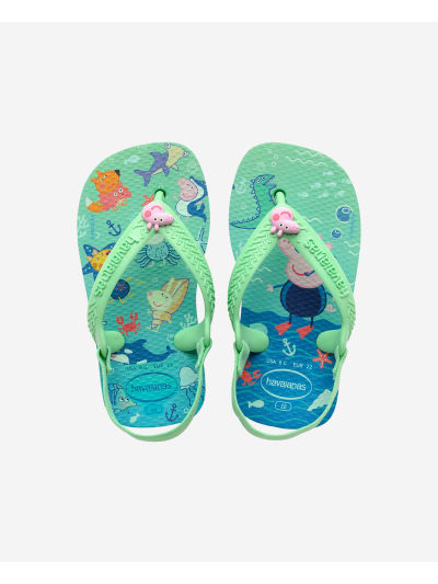 Havaianas Baby Peppa Pig - GREEN GARDEN