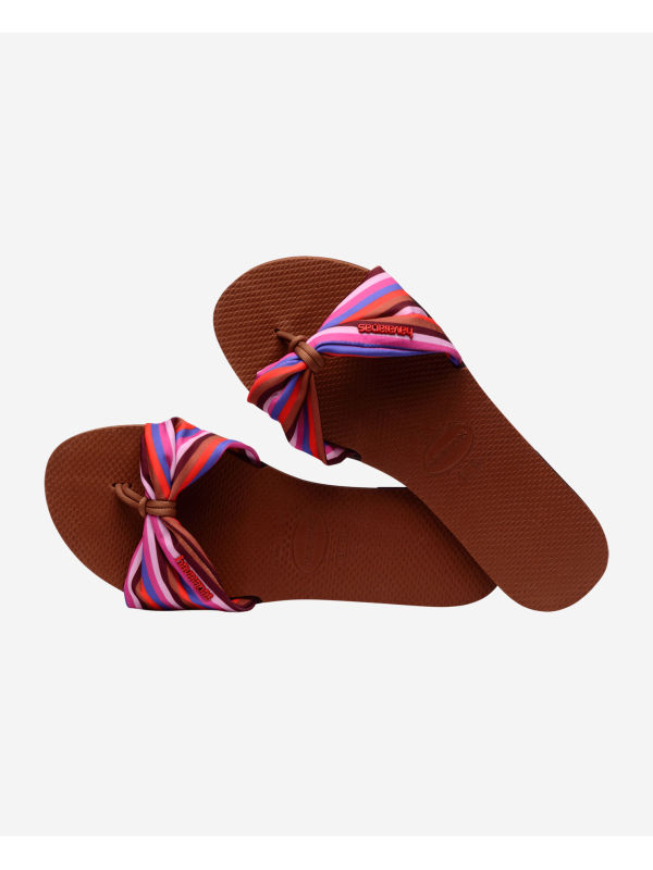 Havaianas You Saint Tropez Print - RUST