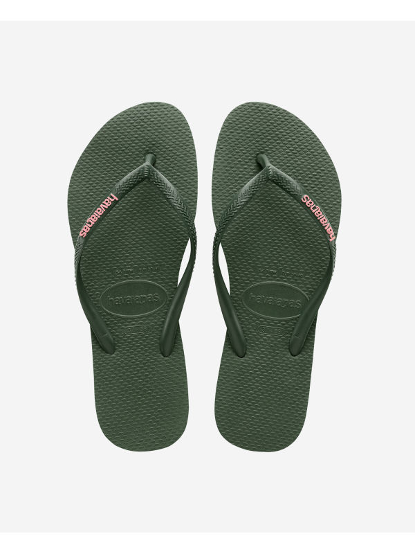 Havaianas Slim Logo - GREEN
