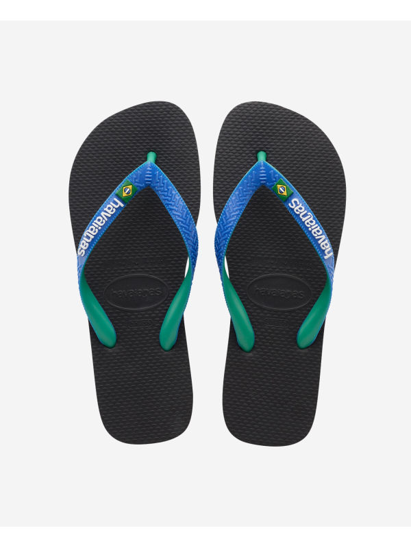 Havaianas Brasil Mix - BLACK/BLUE STAR
