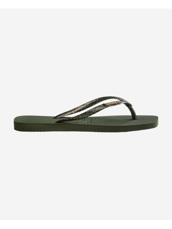 Havaianas Square Logo Metallic - GREEN