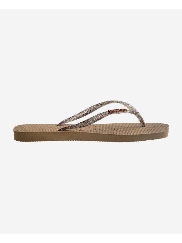 Havaianas Square Logo Metallic - ROSE GOLD