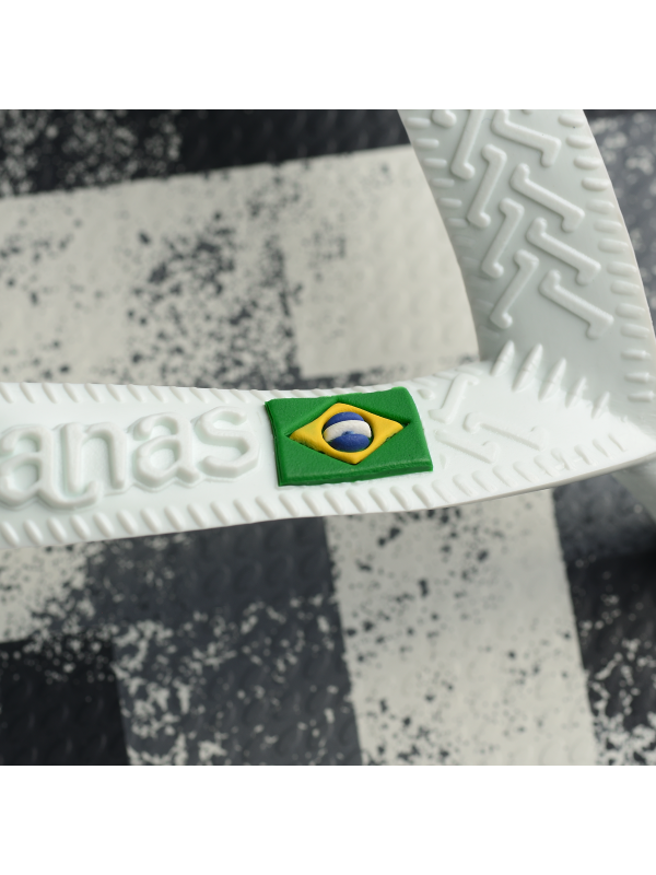 Havaianas Brasil Fresh - WHITE/WHITE/GREY