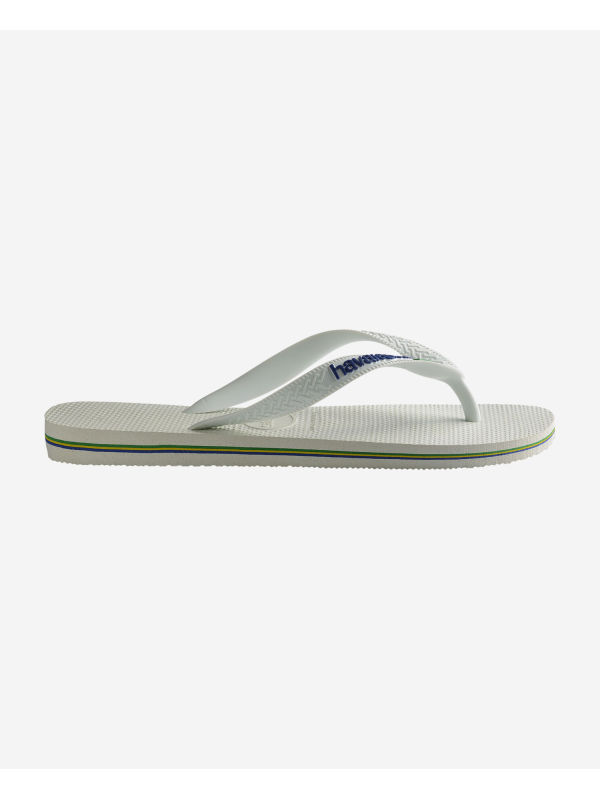 Havaianas Brasil Logo - WHITE
