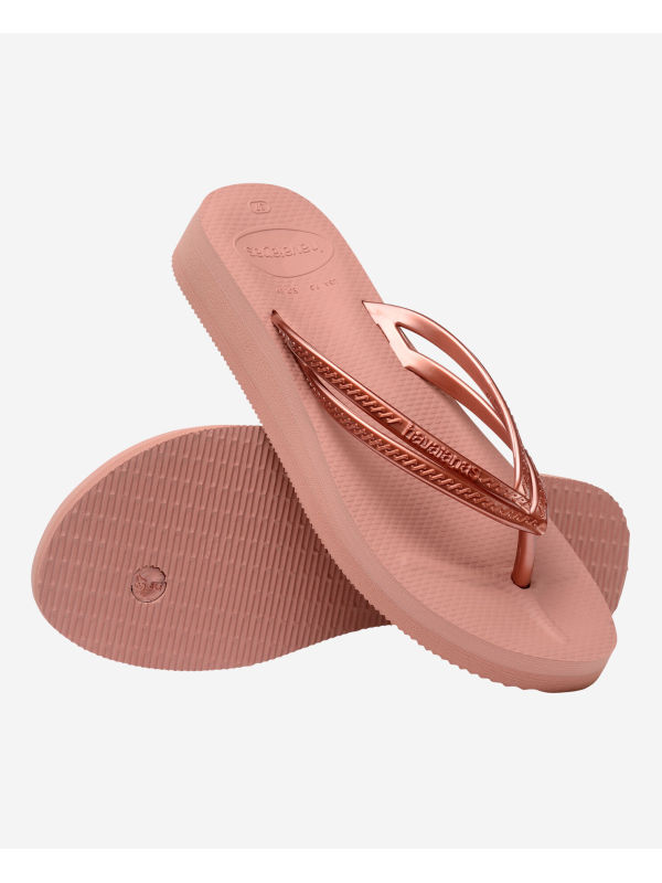 Havaianas Wedges - CROCUS ROSE