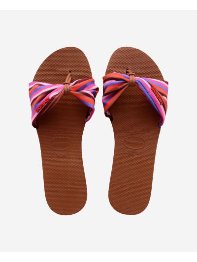 Havaianas You Saint Tropez Print - RUST