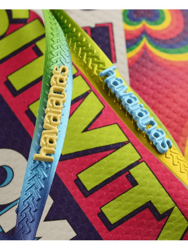Havaianas Slim Pride Rainbow - BLACK