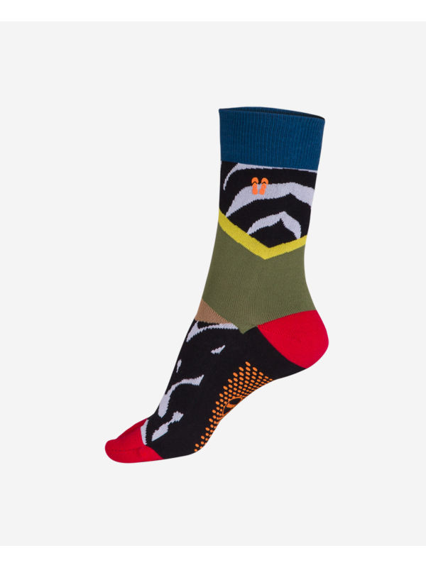 Havaianas Calzini con stampa - BLACK/RED