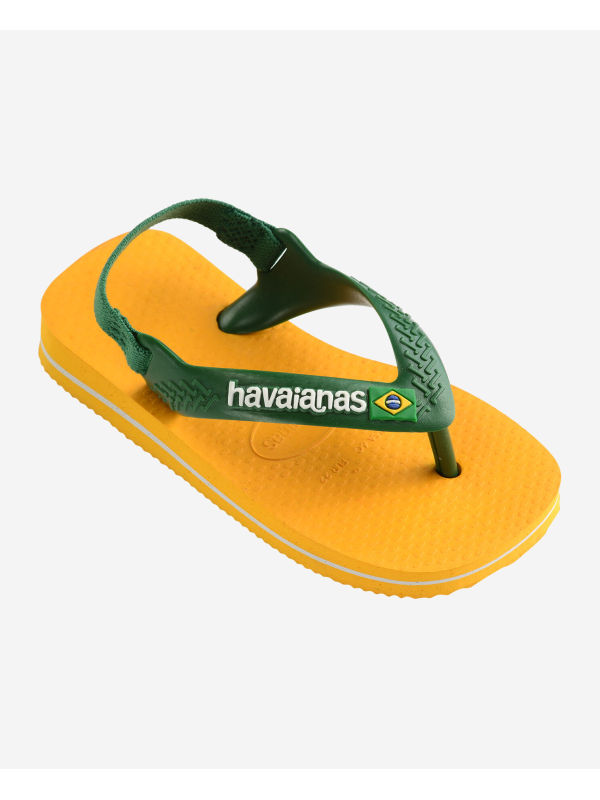 Havaianas Baby Brasil Logo II - POP YELLOW/AMAZON