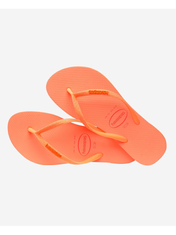 Havaianas Slim Glitter Neon - CORAL SPARK