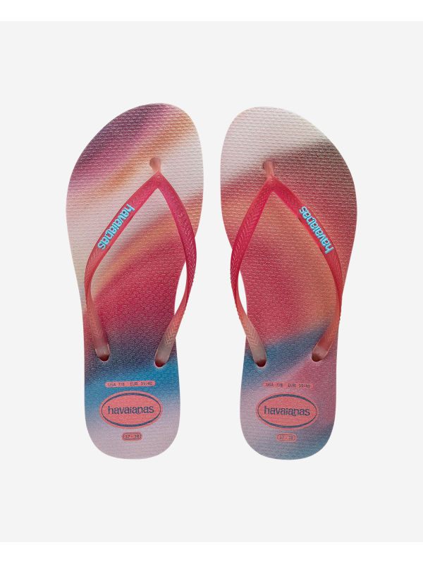 Havaianas Slim Metallic Rainbow - PINK LEMONADE