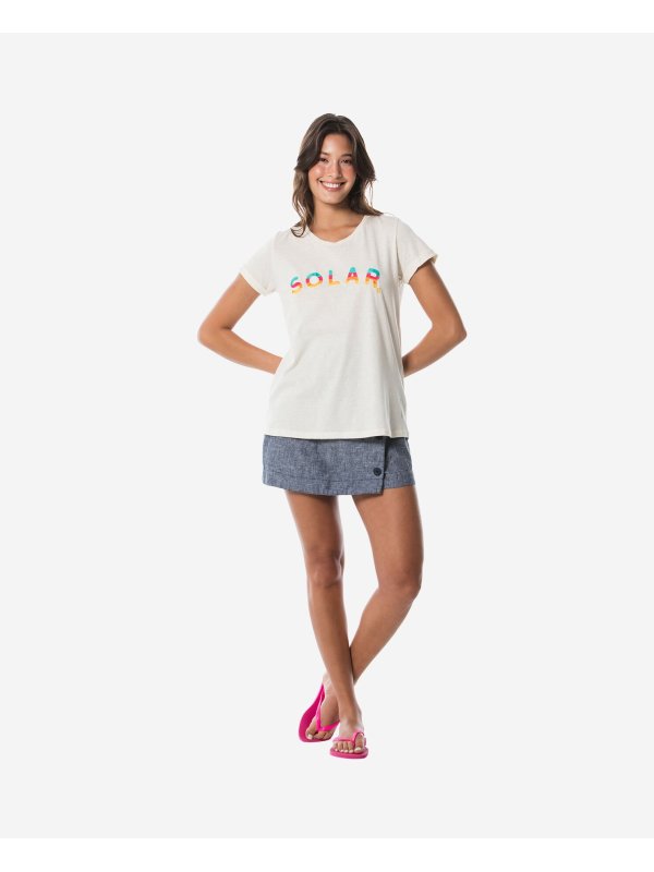 Havaianas T-Shirt Solar - OFF WHITE