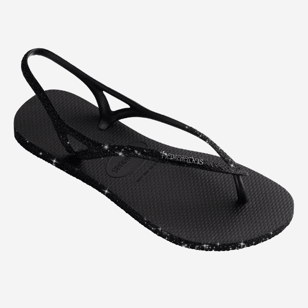 Havaianas Sunny Sparkle - BLACK
