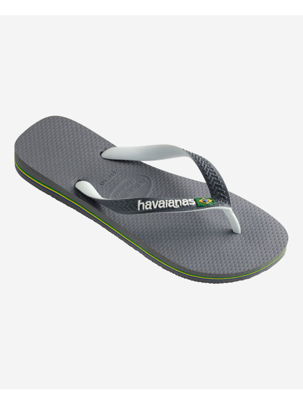 Havaianas Brasil Mix - STEEL GREY/WHITE/WHITE