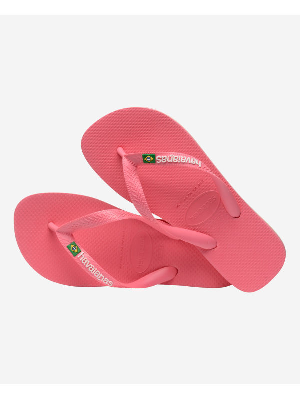 Havaianas Brasil Logo - PINK PORCELAIN