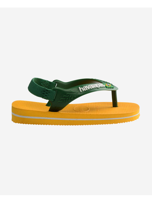 Havaianas Baby Brasil Logo II - POP YELLOW/AMAZON