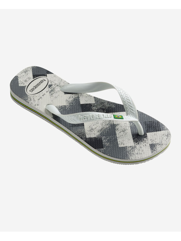 Havaianas Brasil Fresh - WHITE/WHITE/GREY