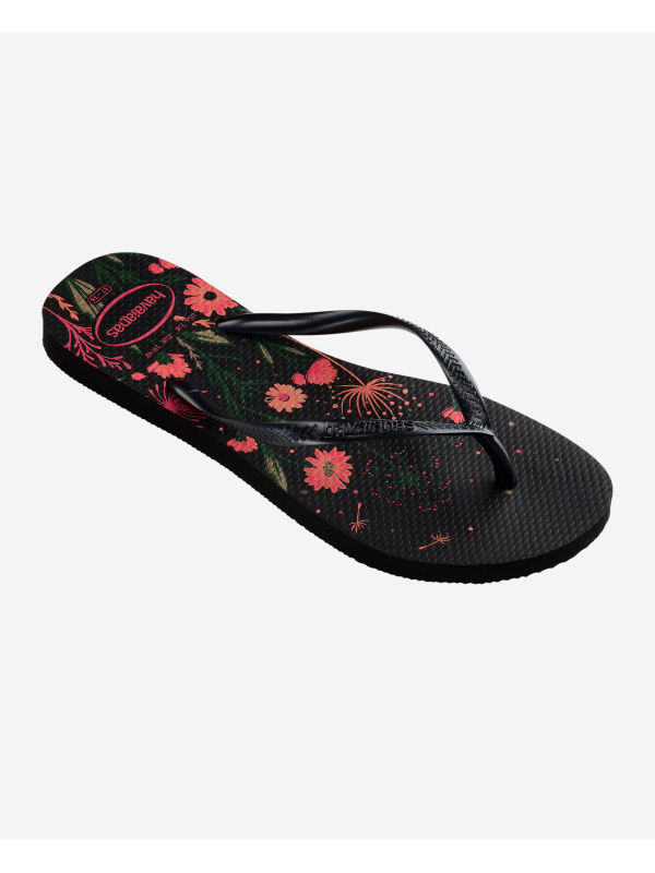 Havaianas Slim Organic - BLACK/PINK