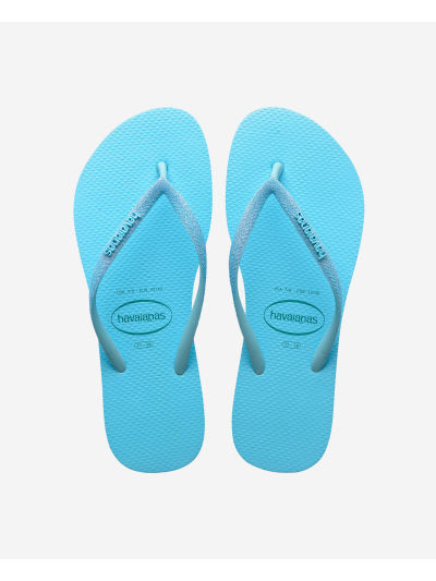 Havaianas Slim Glitter Neon - BLUE WATER