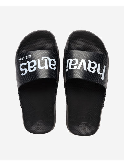 Havaianas Slide Classic Logomania - BLACK