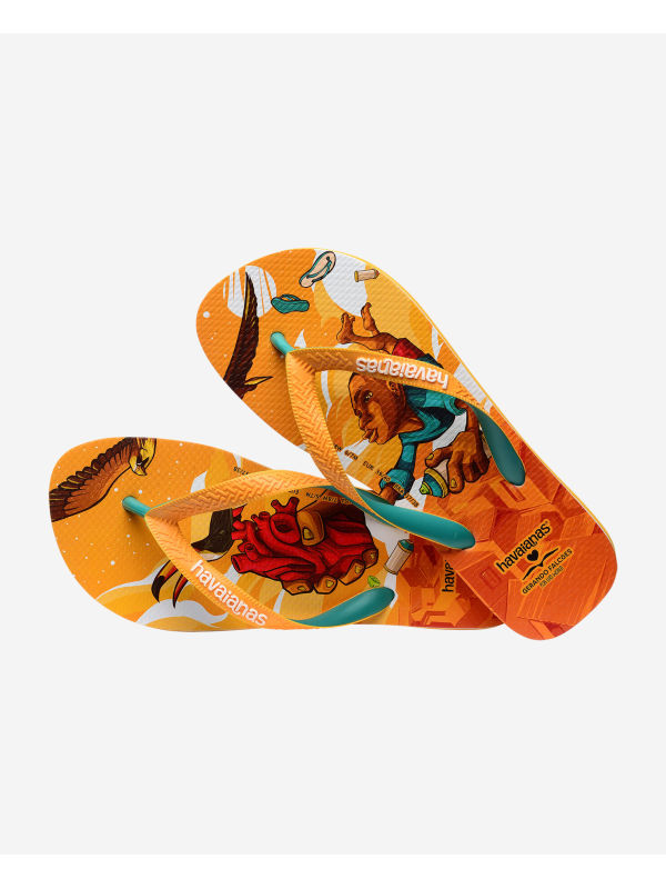 Havaianas Favela Creations - ORANGE CITRUS