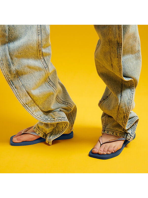 Havaianas Square Glitter - INDIGO BLUE