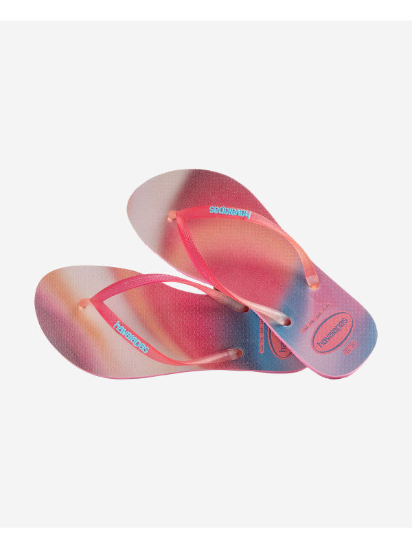 Havaianas Slim Metallic Rainbow - PINK LEMONADE