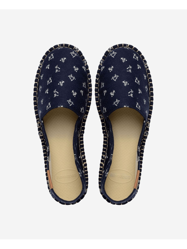 Havaianas Espadrillas IV Print - NAVY BLUE