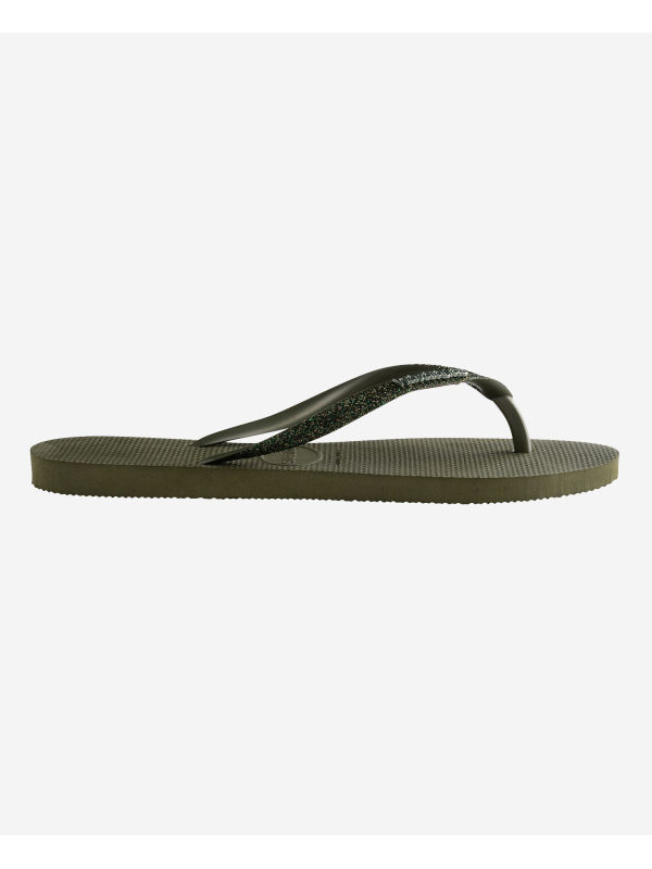 Havaianas Slim Glitter II - GREEN OLIVE
