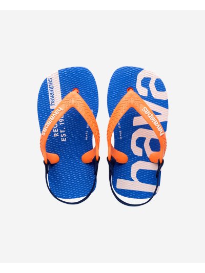 Havaianas Baby Logomania - BEGONIA ORANGE/BEGONIA ORANGE