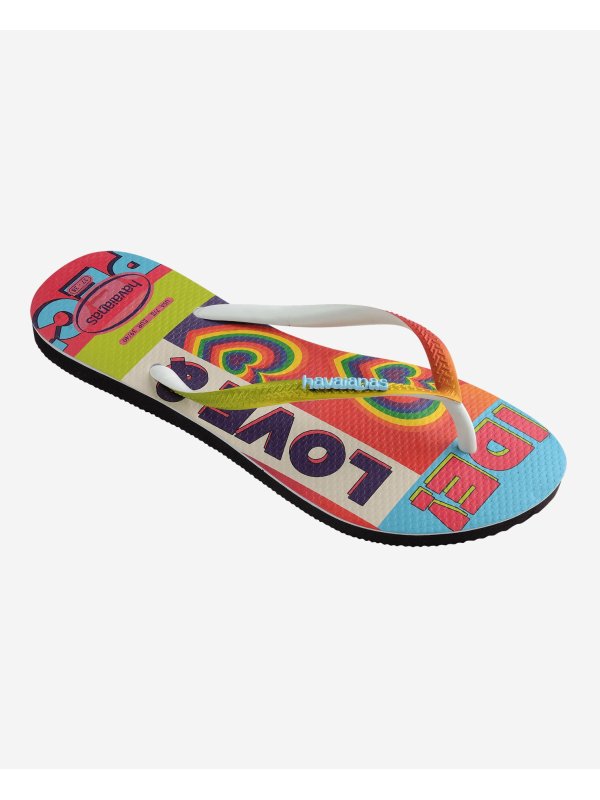 Havaianas Slim Pride Rainbow - BLACK