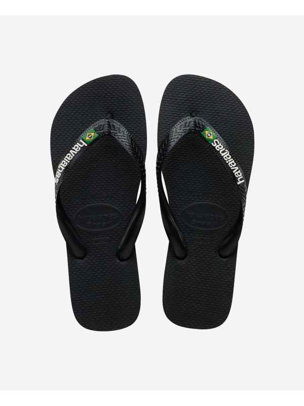 Havaianas Brasil Logo - BLACK