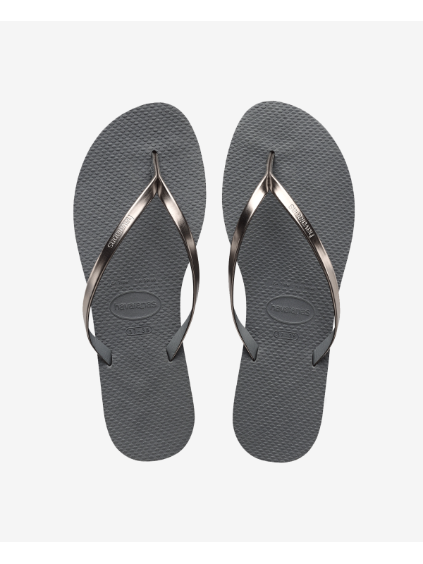 Havaianas You Metallic - GREY STEEL/METALLIC GRAPHITE